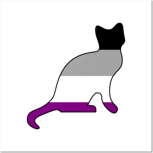 Asexual Kitty Posters and Art